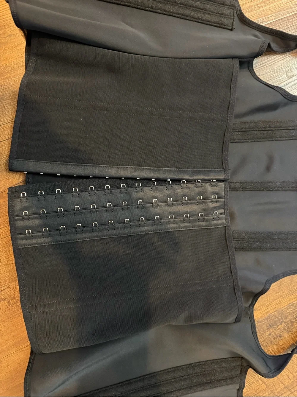 Black Front-Zip Waist Shaper Tank - Supportive Compression Top